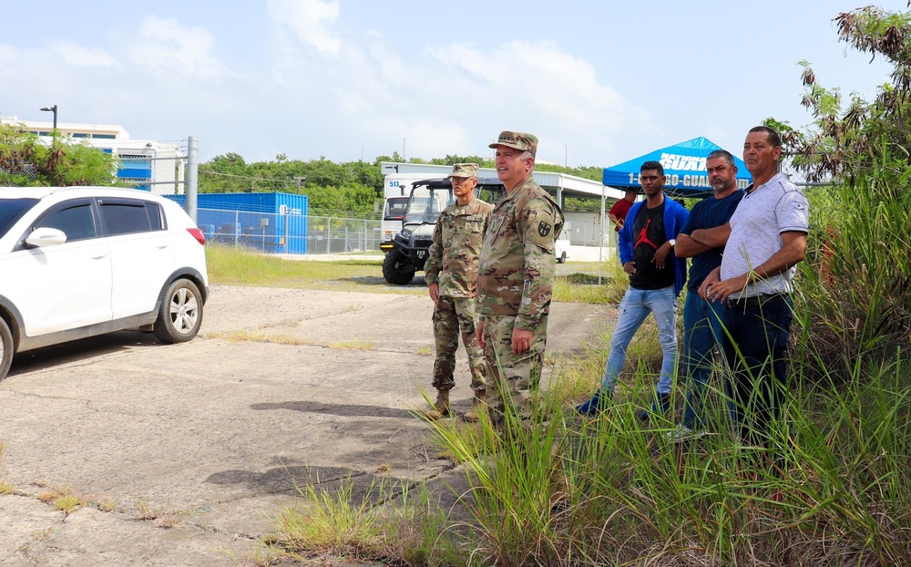 PRNG and its landing crafts brings support to the islands of Vieques and Culebra