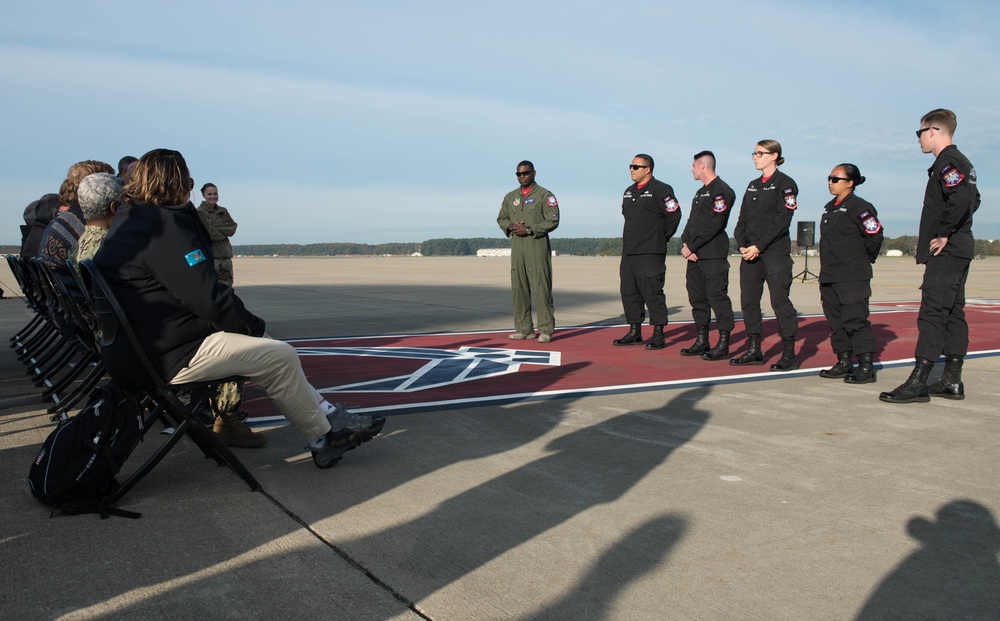 JCOC visits Langley Air Force Base