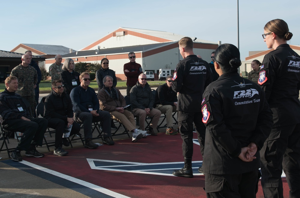 JCOC visits Langley Air Force Base