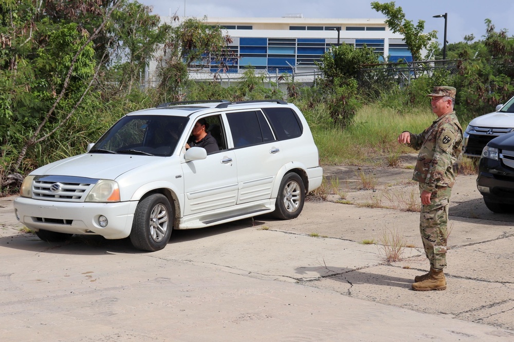 PRNG and its landing crafts brings support to the islands of Vieques and Culebra