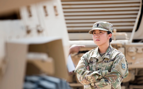 Checking on Soldiers