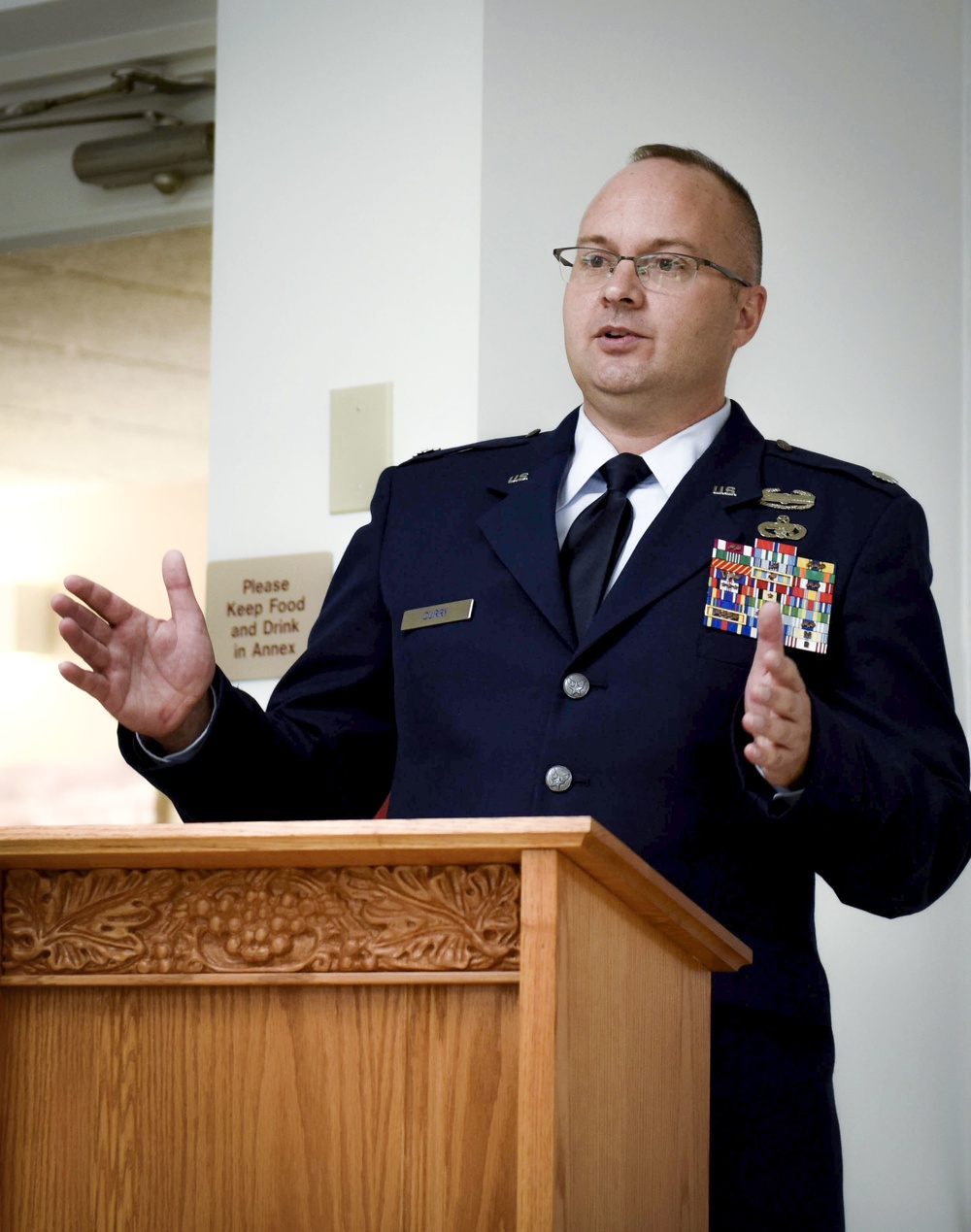 Lt Col Michael Curry Assumes Command of 126 SCMS