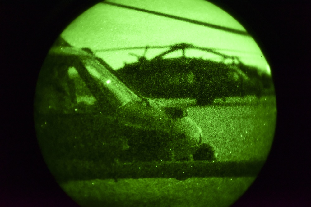 DFAB-R at night