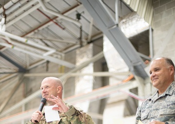 Missouri Airmen conduct a Resilience Tactical Pause