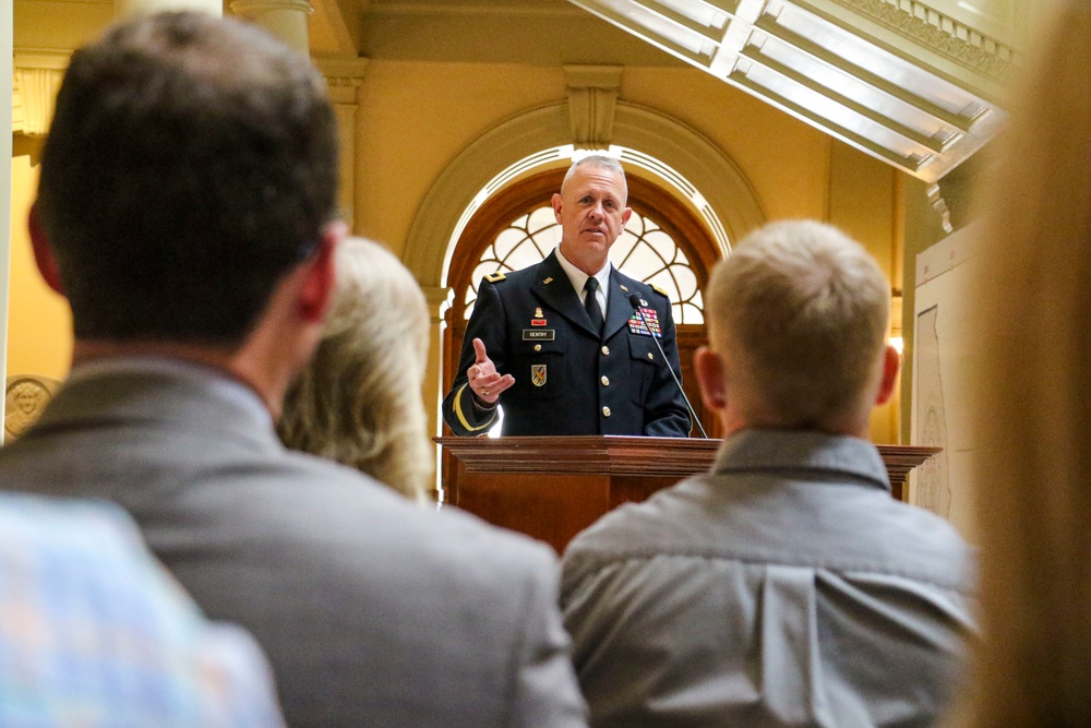 Gold Star Fathers Event at the Georgia State Capitol