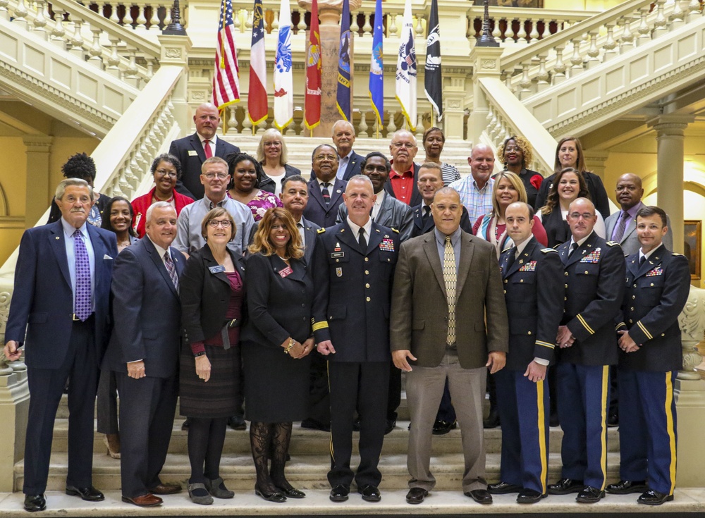 Gold Star Fathers Event at the Georgia State Capitol