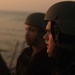 USS Farragut escorts Merchant Vessel Mohawk throught the Straits of Bab el-Mandeb