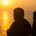 USS Farragut escorts Motor Vessel Mohawk throught the Straits of Bab el-Mandeb
