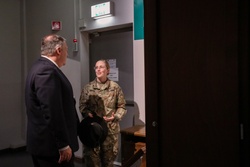 Secretary of State Mike Pompeo visits 2CR [Image 3 of 10]