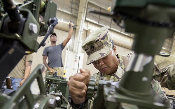 M119 Howitzer adjustment