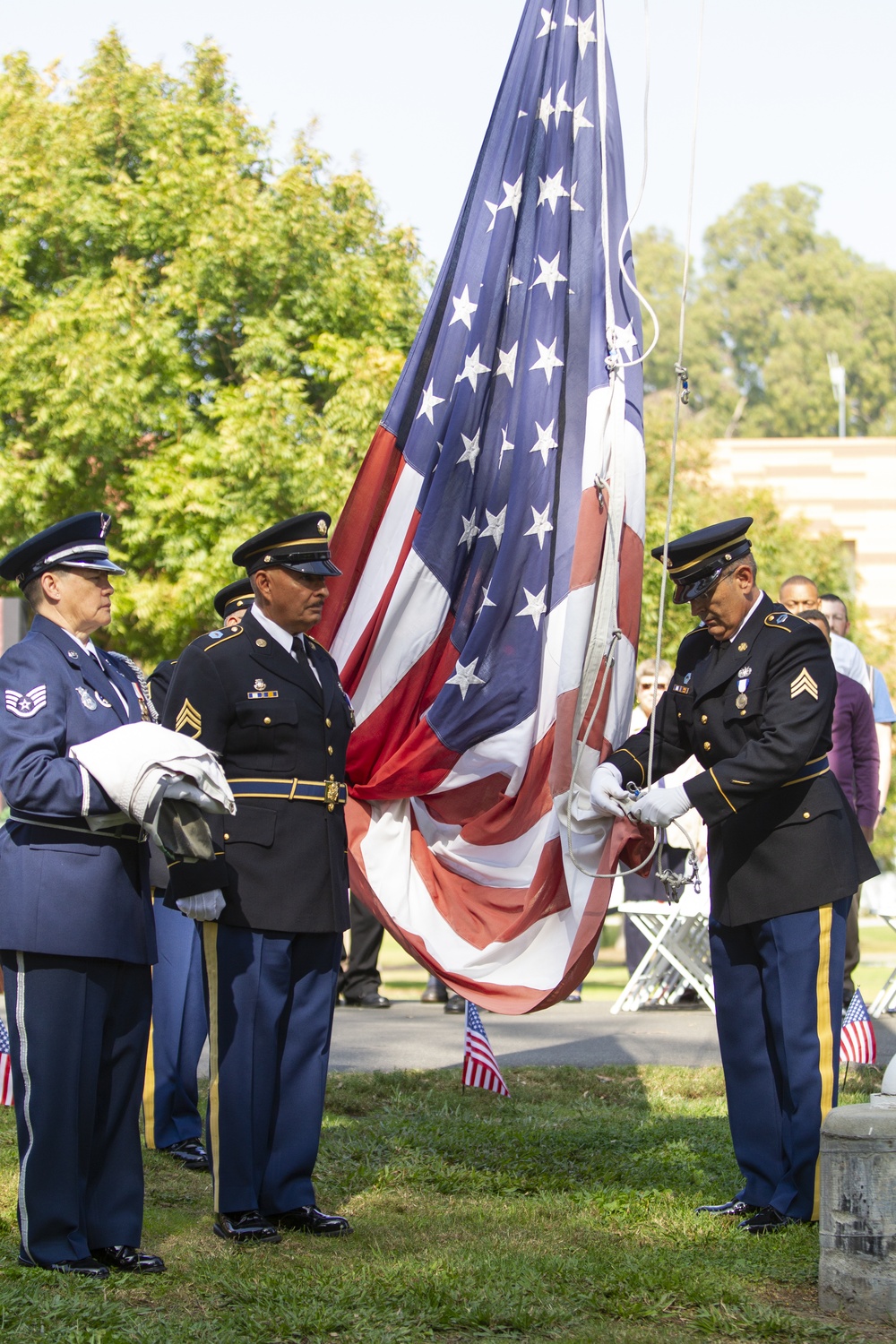 Cal Guard celebrates veterans at Golden West College