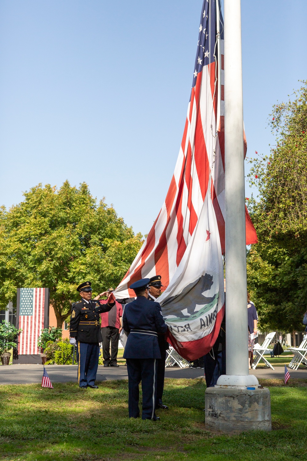 Cal Guard celebrates veterans at Golden West College