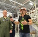 Col. Christensen and Bret Michaels