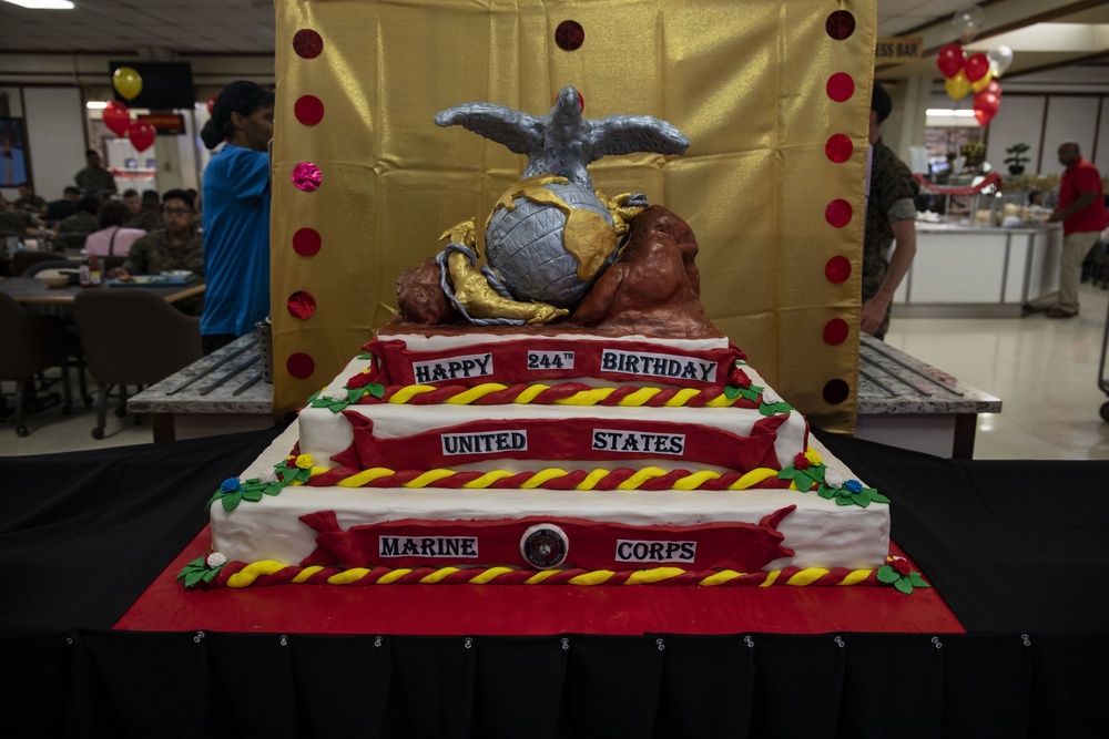 Anderson Chow Hall hosts 244th Birthday lunch for MCBH