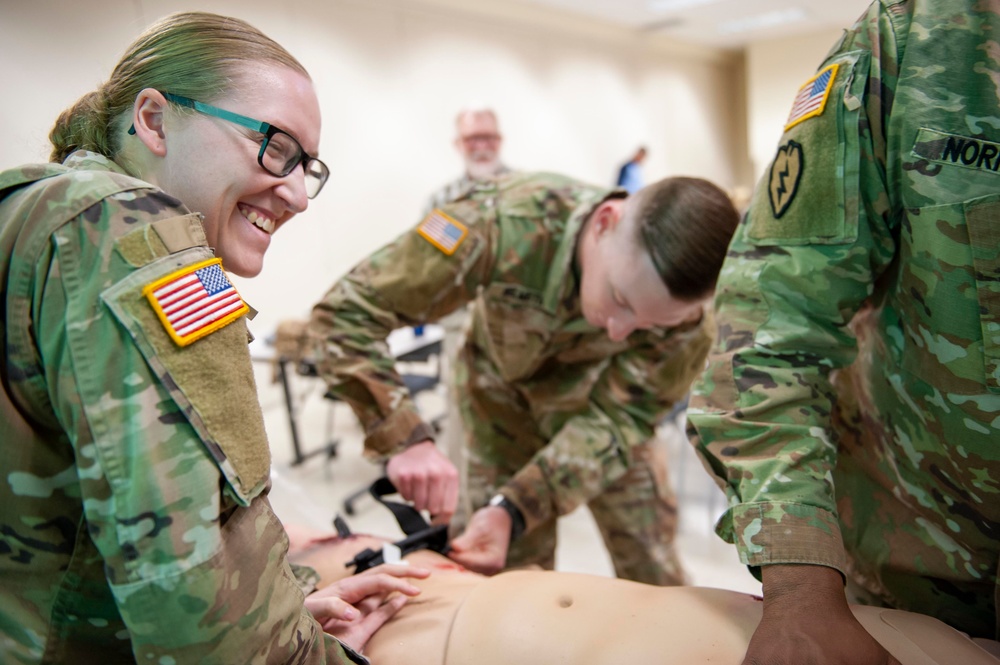 Combat Medics train with next-gen simulators