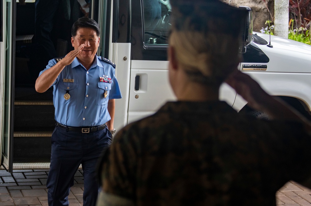 ROK Air Force Academy students and staff visit MCBH