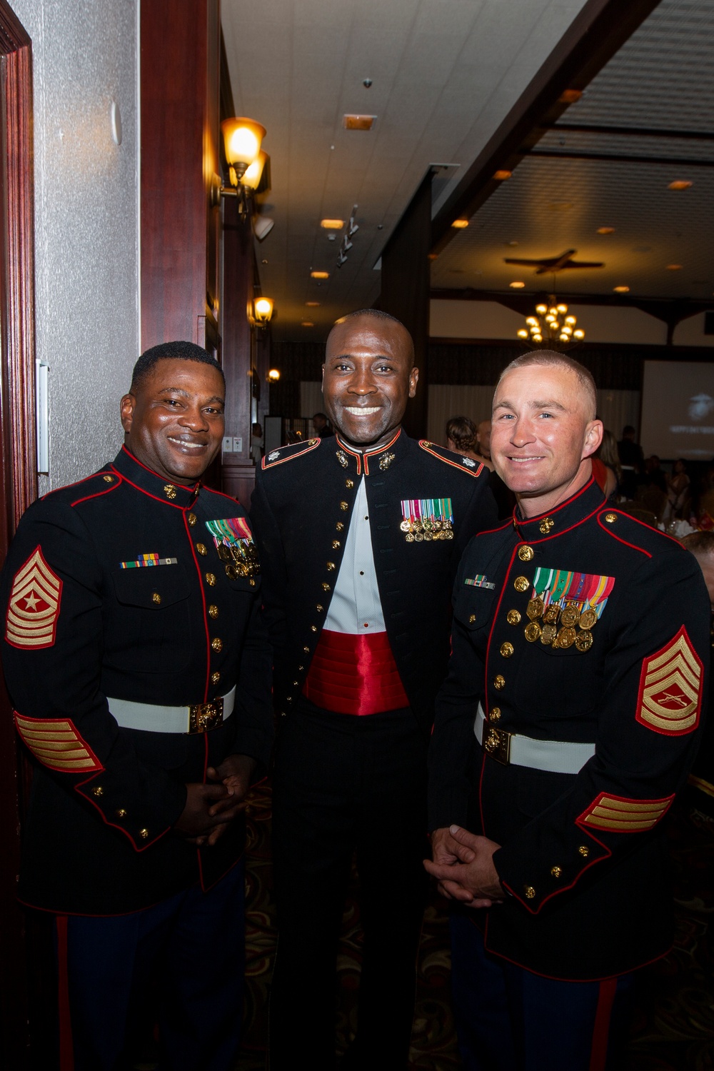 1st MAW Marines celebrate the 244th Marine Corps birthday