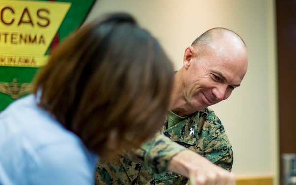 MCAS Futenma holds base visit for Republic of Korea journalists