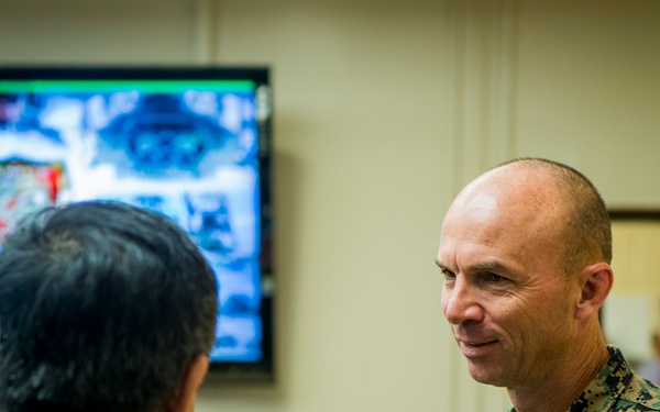 MCAS Futenma holds base visit for Republic of Korea journalists