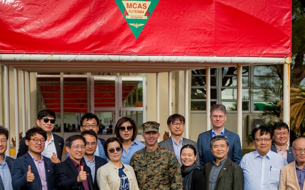 MCAS Futenma holds base visit for Republic of Korea journalists
