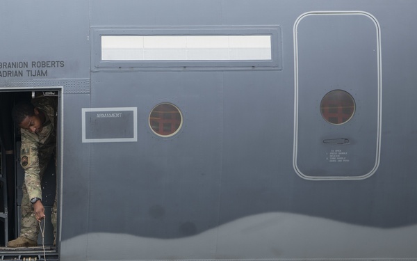 MC-130J refueled over ocean