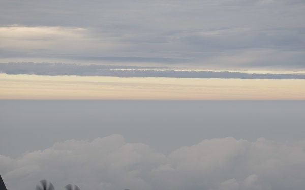 MC-130J refueled over ocean