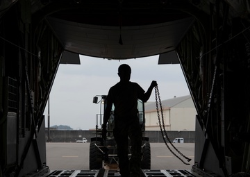 MC-130J refueled over ocean