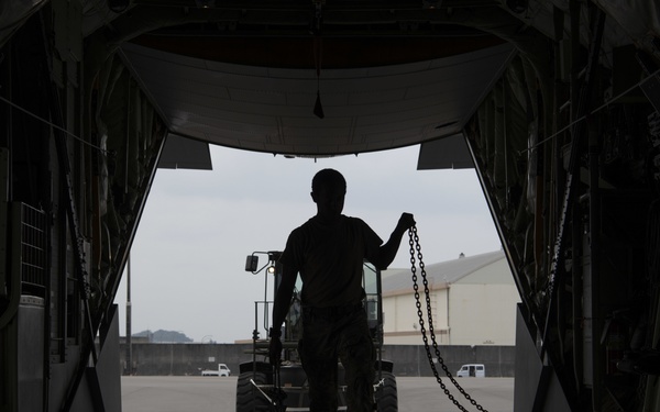 MC-130J refueled over ocean