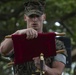 History at the Marine Corps Base Hawaii Birthday Pageant