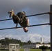 Marines with BLT 2/1 build camaraderie together on the O-course