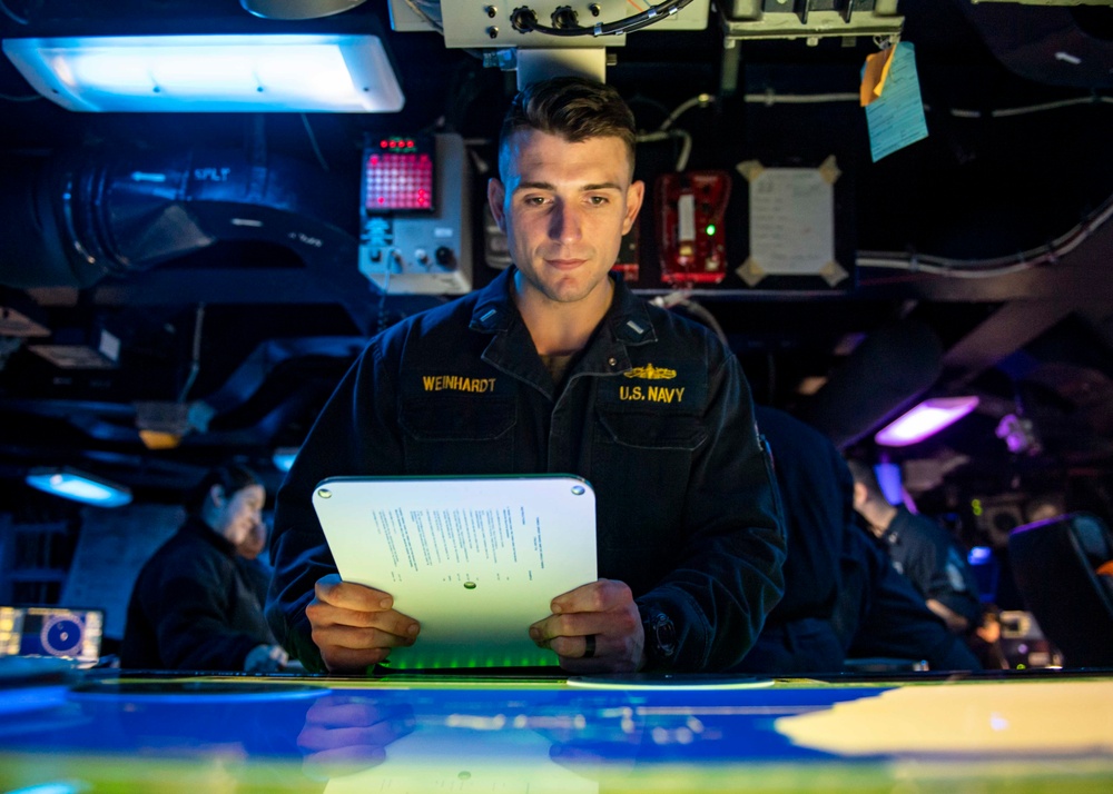 USS Normandy Participates In IMX 19