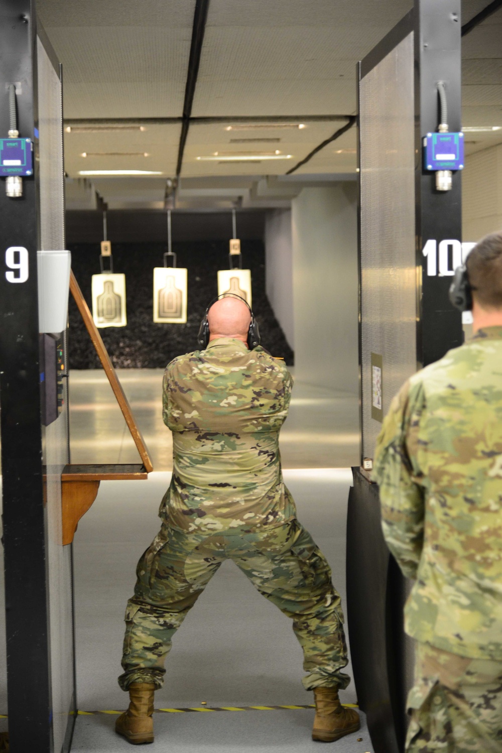 U.S. Army Africa commanding general, qualification in the 25-meter range ,Caserma Del Din  Oct, 25 2019