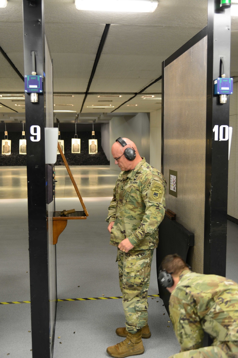 U.S. Army Africa commanding general, qualification in the 25-meter range ,Caserma Del Din  Oct, 25 2019