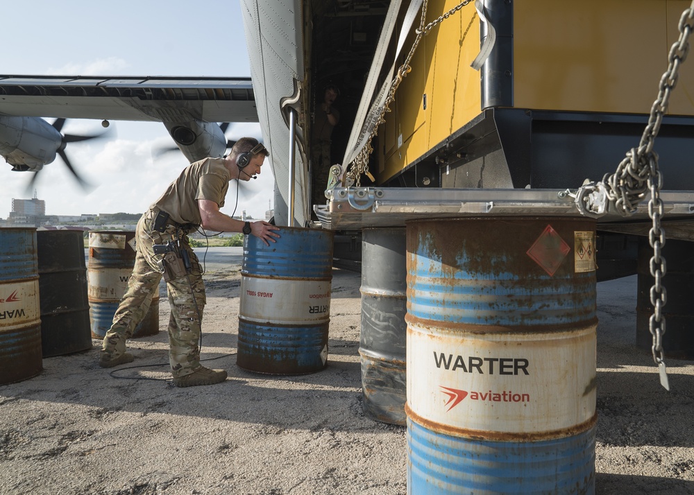 75th EAS Performs Combat Offload in Mogadishu
