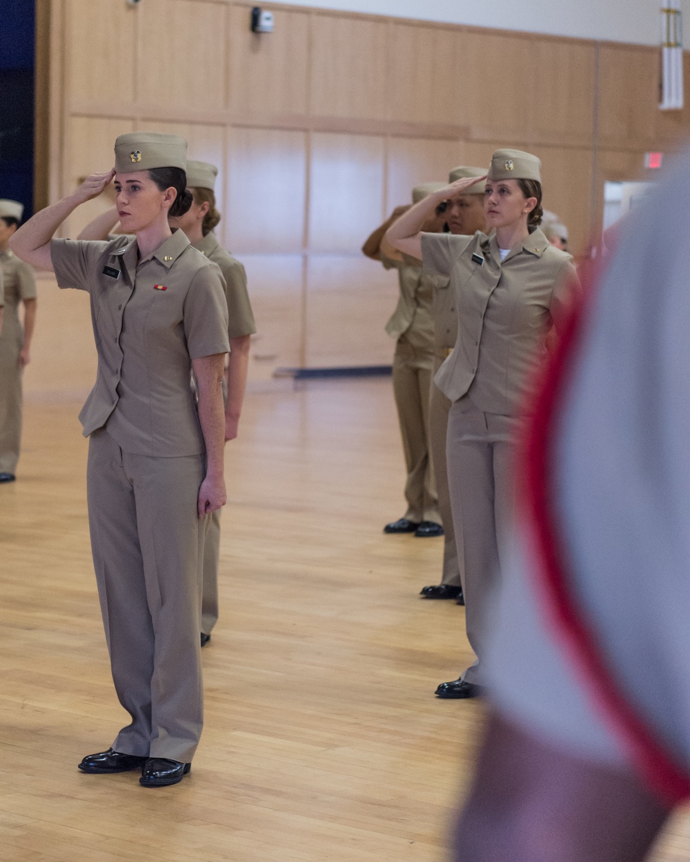 191107-N-TE695-0004 NEWPORT, R.I. (Nov. 7, 2019) -- Navy Officer Development School conducts a uniform inspection