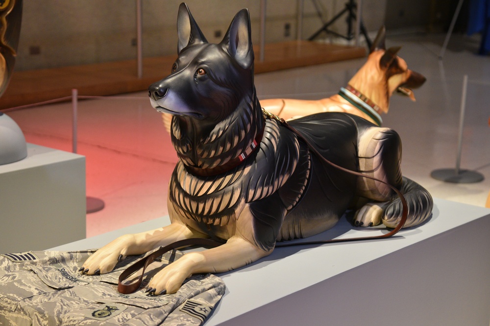 Canine Warriors Exhibit at the National Museum of the U.S. Air Force