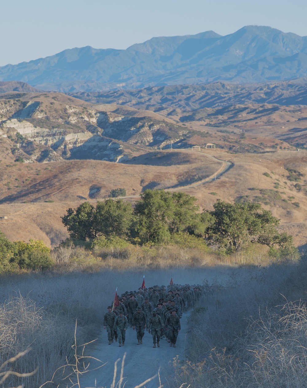 1st Law Enforcement Battalion Memorial Hike