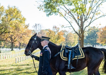 Military Funeral Honors with Funeral Escort are Conducted for U.S. Marine Corps Col. Jaime Sabater