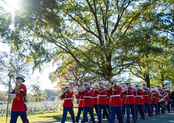Military Funeral Honors with Funeral Escort are Conducted for U.S. Marine Corps Col. Jaime Sabater