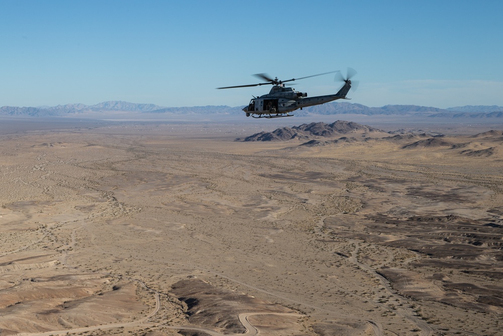 HMLA-269 supports a TRAP mission during MWX
