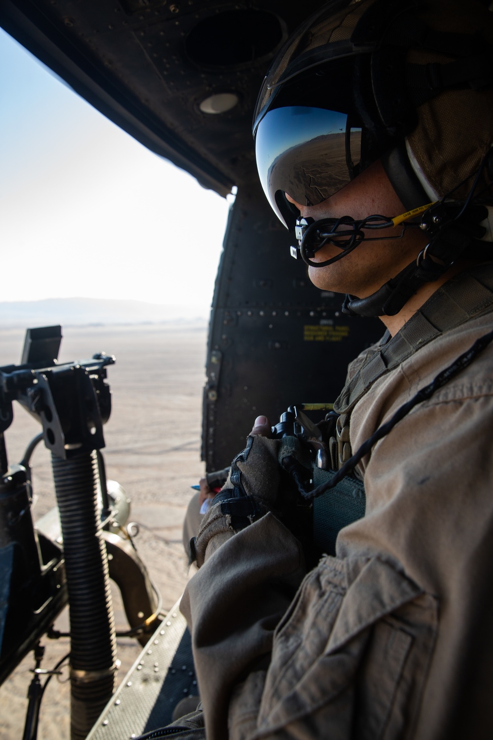 HMLA-269 supports a TRAP mission during MWX