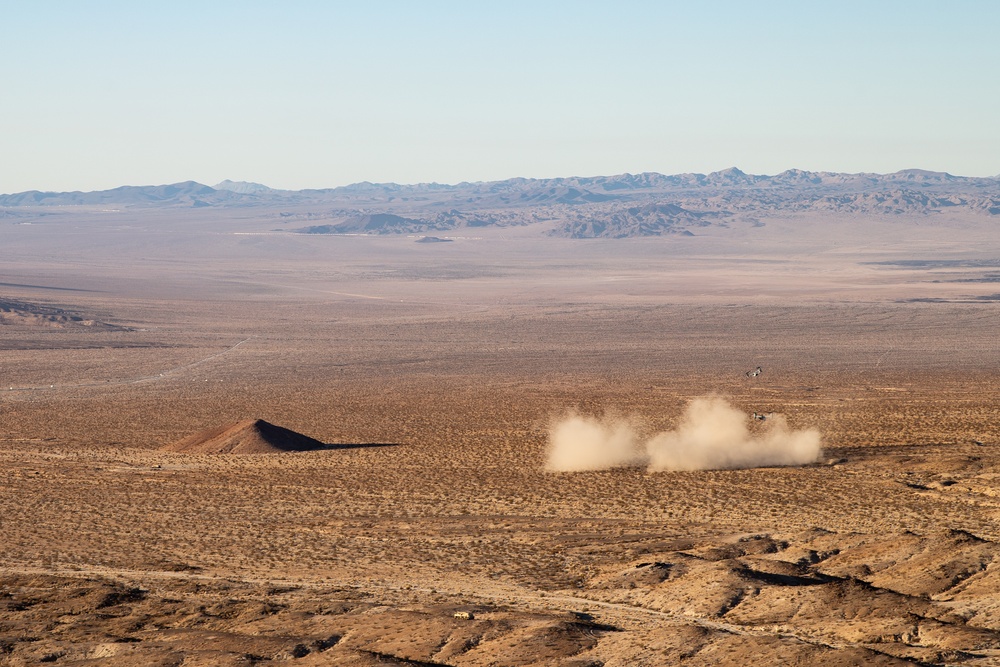 HMLA-269 supports a TRAP mission during MWX