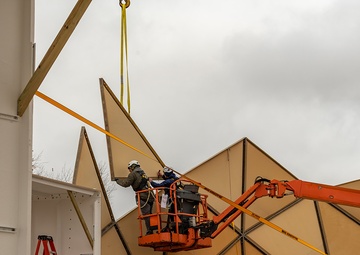 Test site takes shape