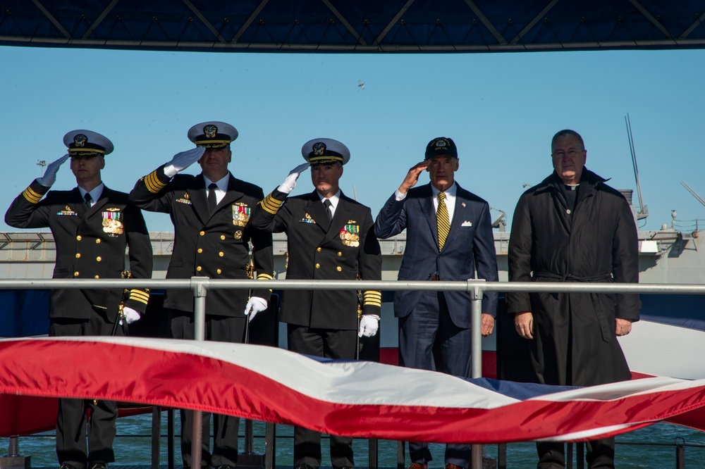 PCU Delaware Holds Boat's First Change of Command