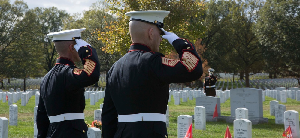 Wreath-laying ceremony honors Marine Corps veterans’ Honor, Courage, Commitment