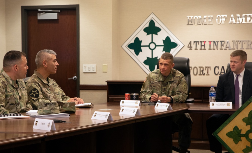Secretary of the Army and Sgt. Maj. of the Army visit Fort Carson
