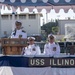 USS Illinois Welcomes New Commanding Officer
