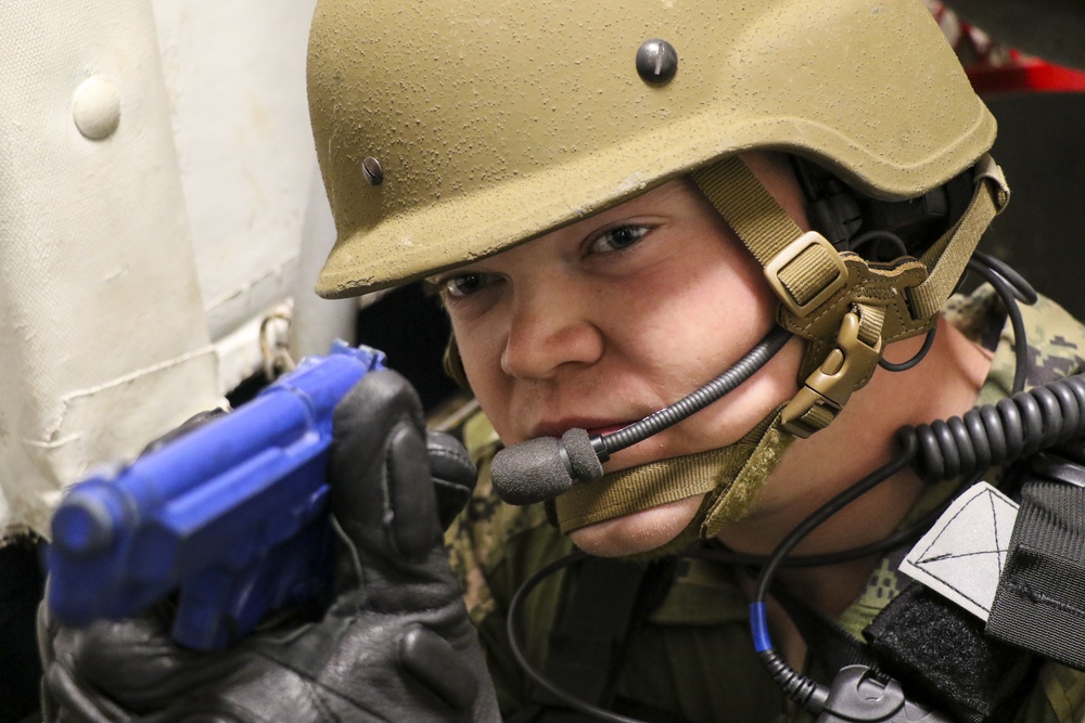 USS Green Bay (LPD 20) Visit Board Search and Seizure