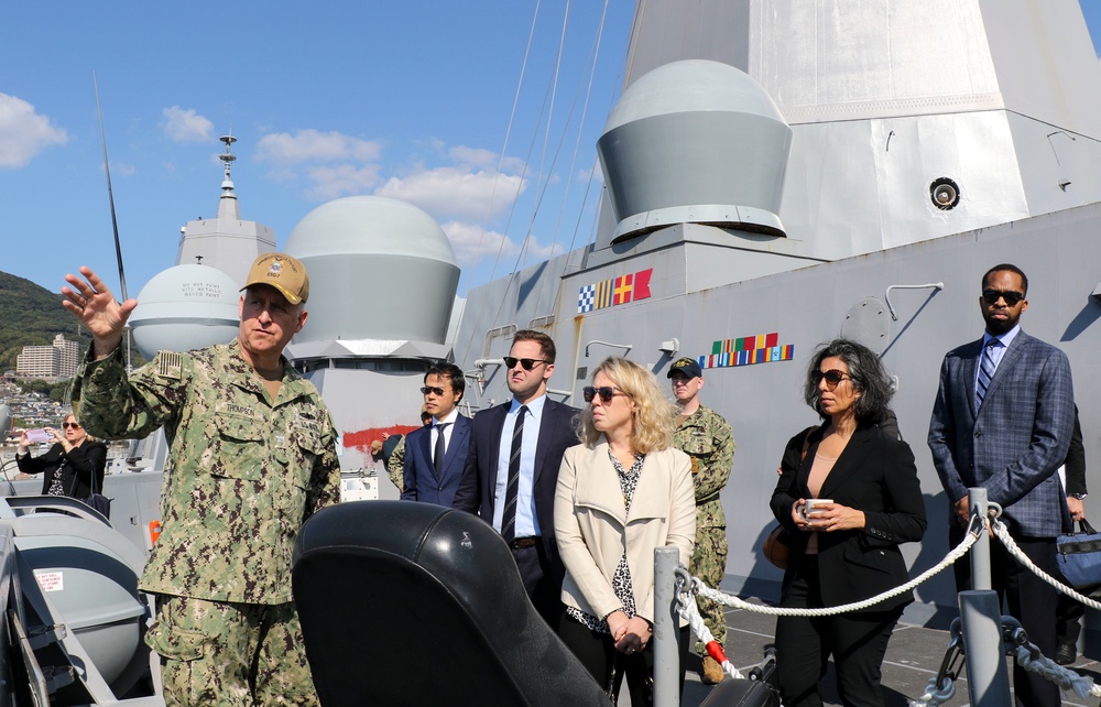 USS Green Bay (LPD 20) U.S. Congressional Staff Tour