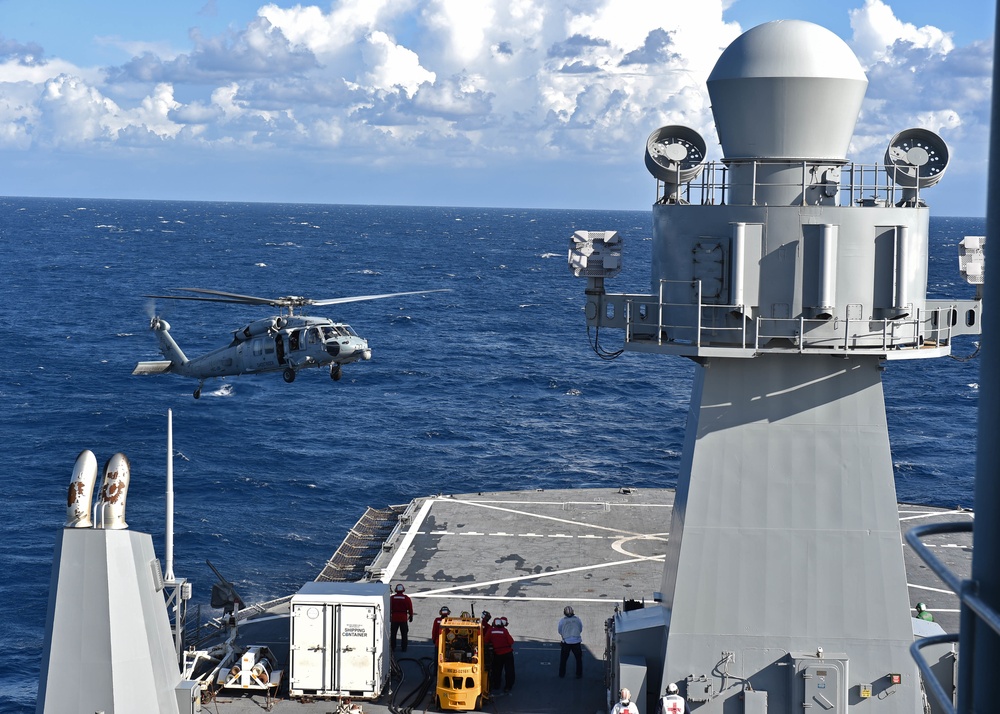 USS Mount Whitney (LCC 20) Exercise Trident Jupiter 2019